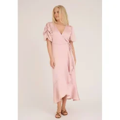 New Dress Sinda | Pale rose | DAMES Jurken