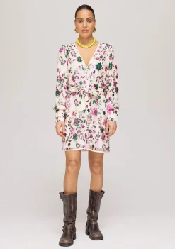 Clearance Dress Yade | Ecru multi | Harper & Yve DAMES Jurken