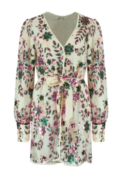 Clearance Dress Yade | Ecru multi | Harper & Yve DAMES Jurken