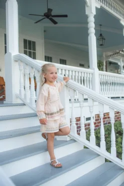 Discount Embroidery blouse Cima | Rose salmon | DAMES Co-ords|Co-ords