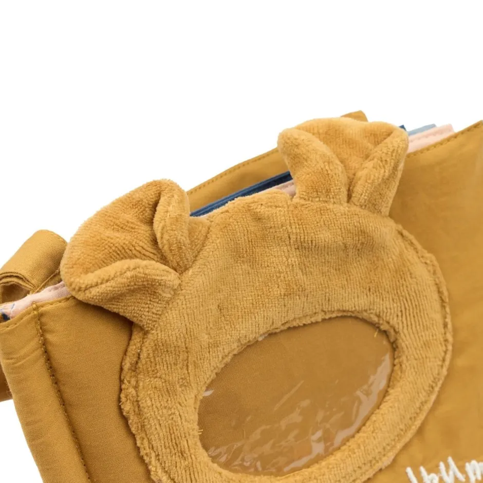 Sale Fabric book my family album | Ochre | Open Ended Speelgoed