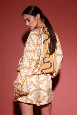 Hot Faith bomber | Multi print | DAMES Jacks & Jassen