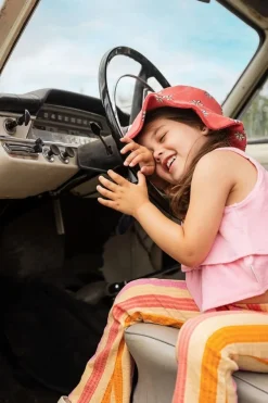 Flare legging stripes | Nectarine | Sproet & Sprout DAMES Broeken & Leggings|Broeken