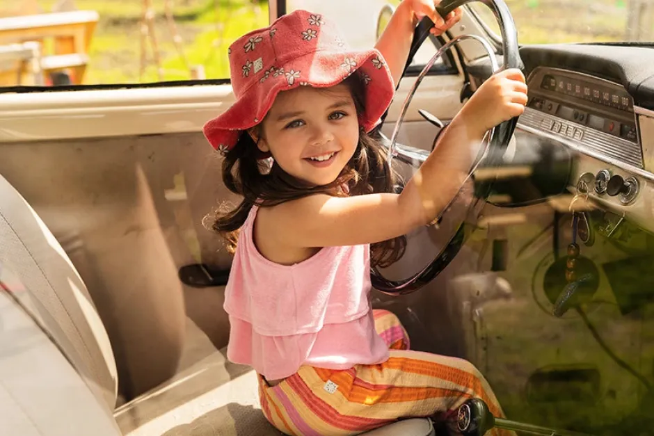 Flare legging stripes | Nectarine | Sproet & Sprout DAMES Broeken & Leggings|Broeken