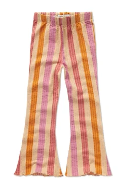 Flare legging stripes | Nectarine | Sproet & Sprout DAMES Broeken & Leggings|Broeken
