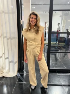 Sale Gilet Katie | Beige | Harper & Yve DAMES Co-ords|Blazers & Gilets