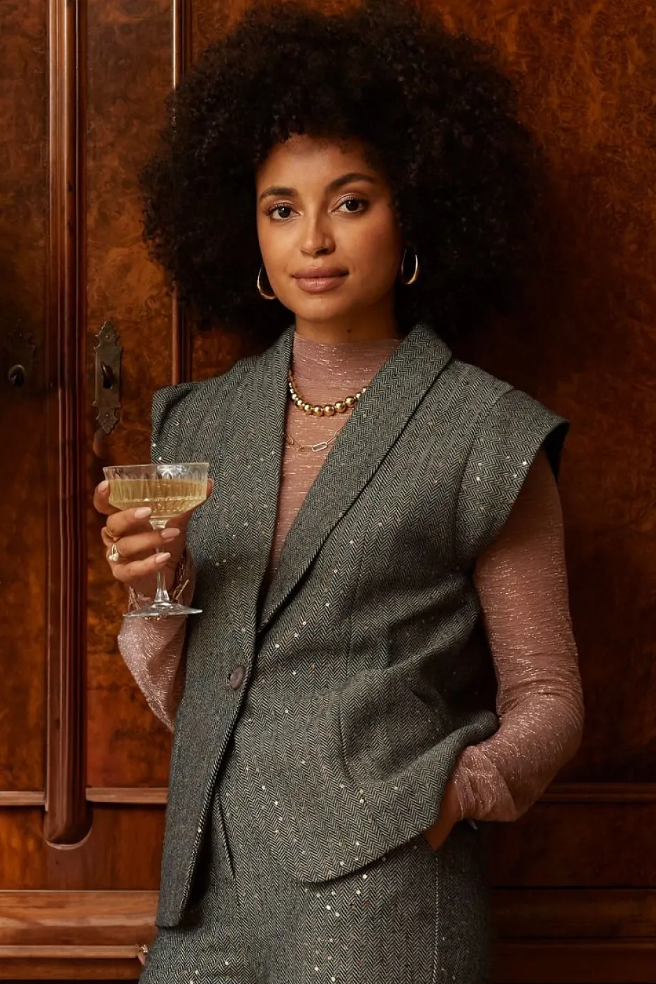 Online Gilet Peggy | Black | DAMES Blazers & Gilets