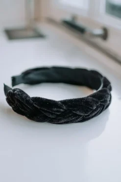 Best Haarbeugel Lune | Braided black DAMES Haaraccessoires|Haaraccessoires