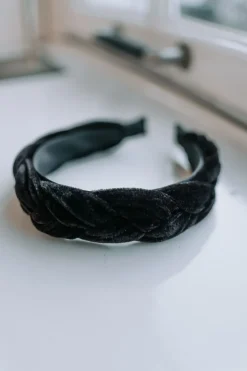 Best Haarbeugel Lune | Braided black DAMES Haaraccessoires|Haaraccessoires
