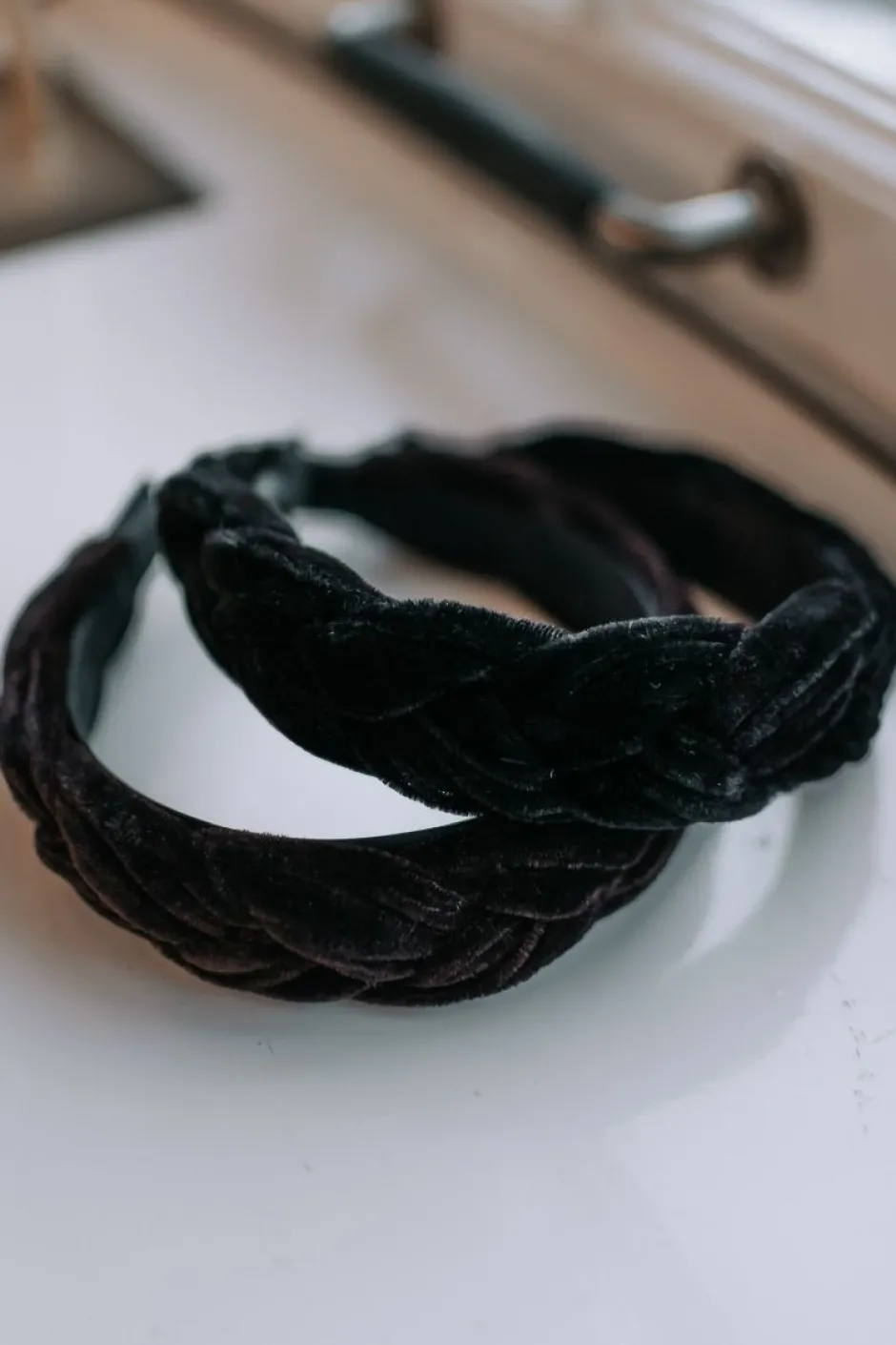 Best Haarbeugel Lune | Braided black DAMES Haaraccessoires|Haaraccessoires