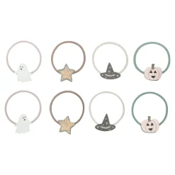 Haarelastiekjes halloween | 8 stuks | Mimi & Lula Haaraccessoires