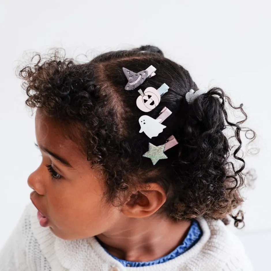 Online Haarklemmen halloween mini | 8 stuks | Mimi & Lula Haaraccessoires