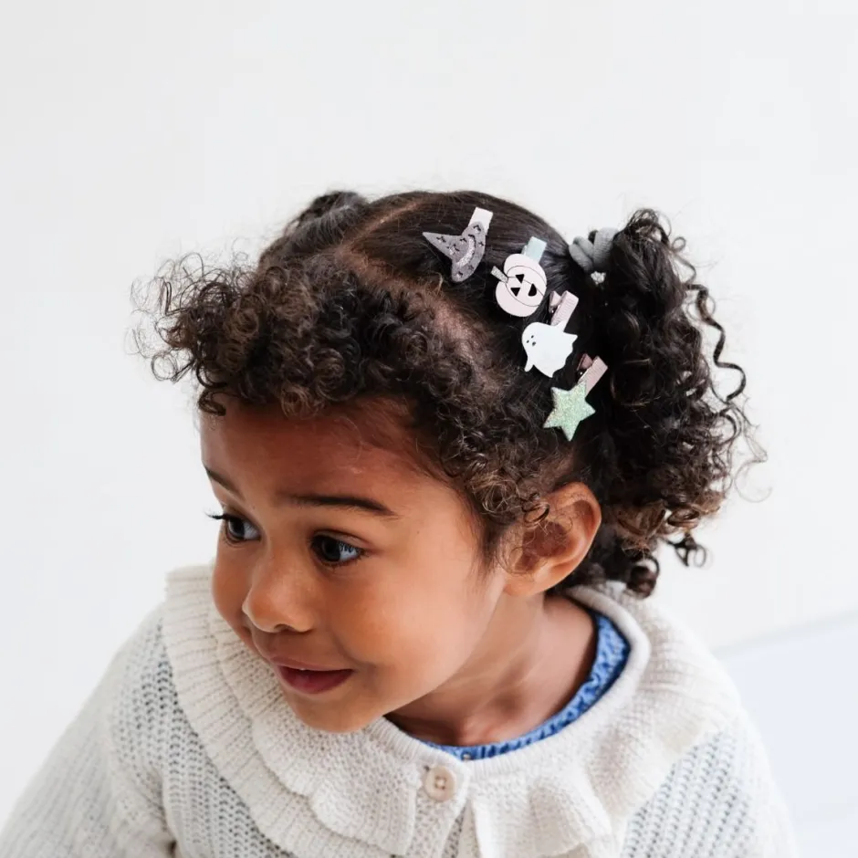 Online Haarklemmen halloween mini | 8 stuks | Mimi & Lula Haaraccessoires