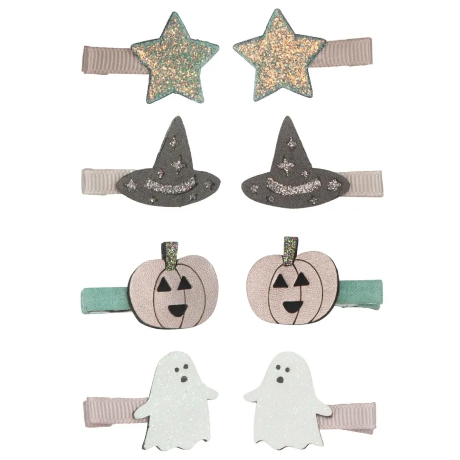 Online Haarklemmen halloween mini | 8 stuks | Mimi & Lula Haaraccessoires