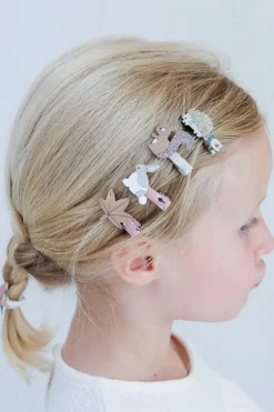 Discount Haarklemmen woodland mini | Homestead | 8 stuks | Mimi & Lula Haaraccessoires