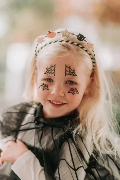 Hot Halloween face jewels | Black | Haaraccessoires