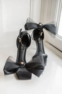 New Heels Liva | Black | DAMES Hakken