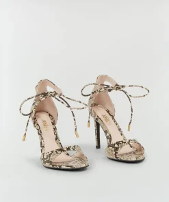 Outlet Heels Selene | Snake | DAMES Hakken