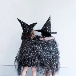 Outlet Heksenhoed Aurora | Black | Mimi & Lula Verkleden