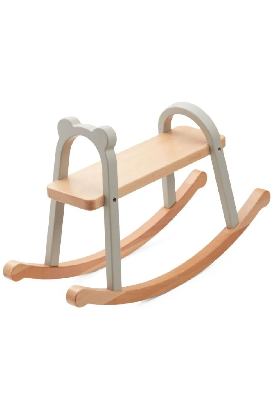 Hot Hobbelpaard Lina | Dove blue | Houten Speelgoed