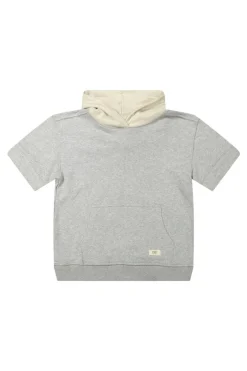 Outlet Hoodie Paz | Grey melee light | Truien & Vesten|Truien & Vesten