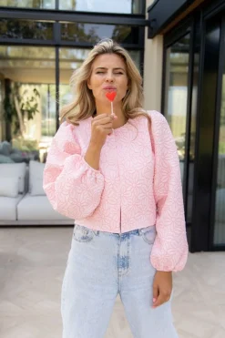 Sale Jacket Blooming pink | DAMES Jacks & Jassen|Vesten