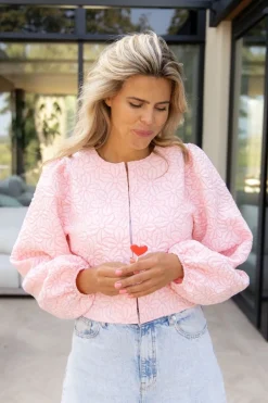 Sale Jacket Blooming pink | DAMES Jacks & Jassen|Vesten