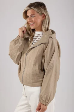 Outlet Jacket Helma | Dark sand | DAMES Jacks & Jassen