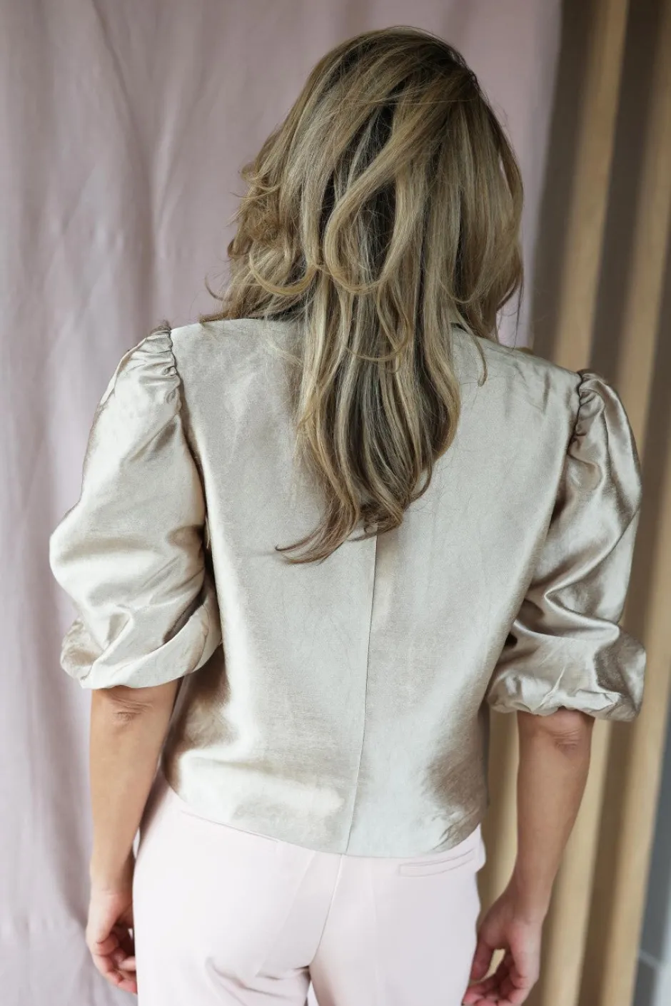 New Jacket Naomi | Gold | DAMES Jacks & Jassen|Blazers & Gilets