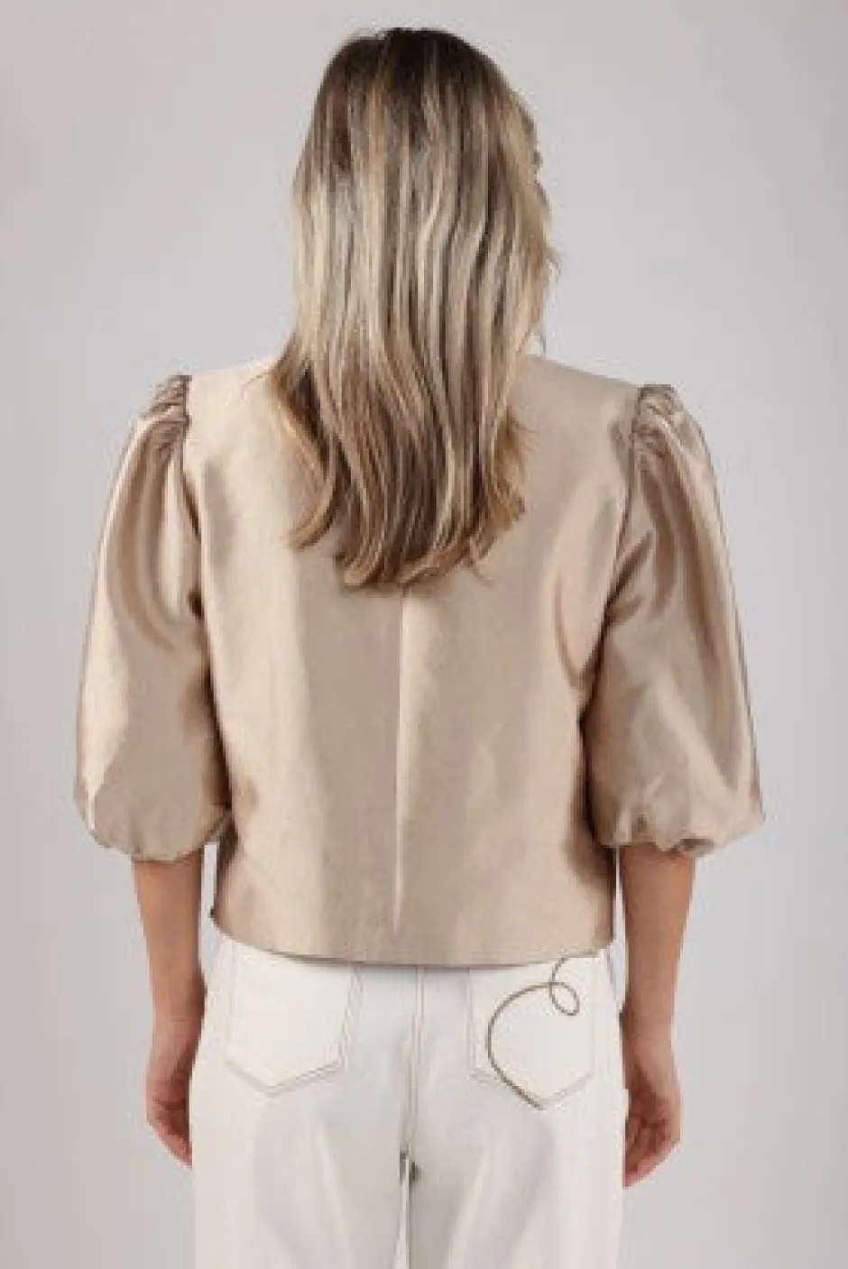 New Jacket Naomi | Gold | DAMES Jacks & Jassen|Blazers & Gilets