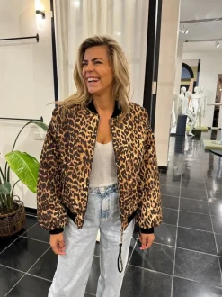 Discount Jacket Nora | Lexie leopard | Harper & Yve DAMES Jacks & Jassen