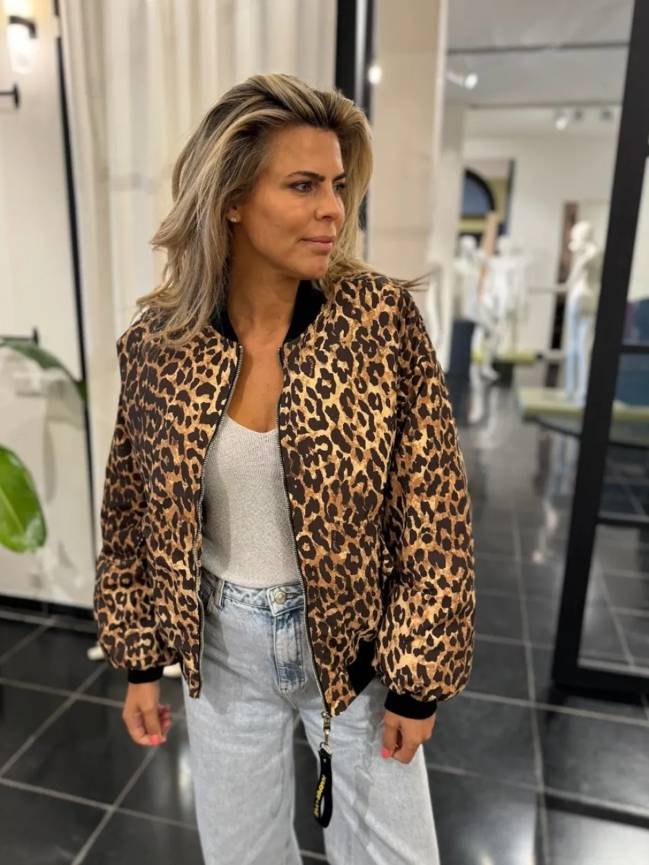 Discount Jacket Nora | Lexie leopard | Harper & Yve DAMES Jacks & Jassen