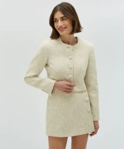 Best Jacket Remi | Light ecru | DAMES Co-ords|Jacks & Jassen