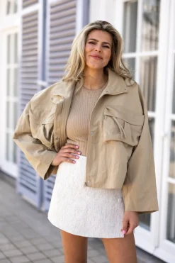 Outlet Jacket Shane | Sand | La Rouge DAMES Jacks & Jassen