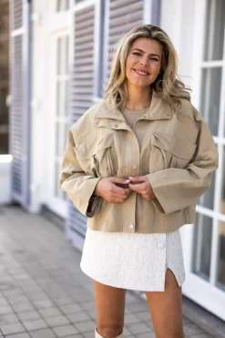 Outlet Jacket Shane | Sand | La Rouge DAMES Jacks & Jassen