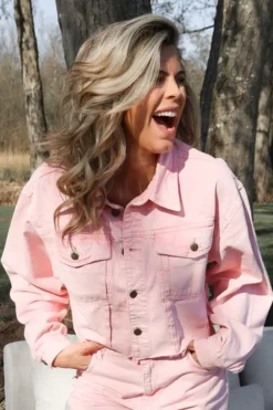 Hot Jacket Willow | Bittersweet pink | Harper & Yve DAMES Co-ords|Jacks & Jassen