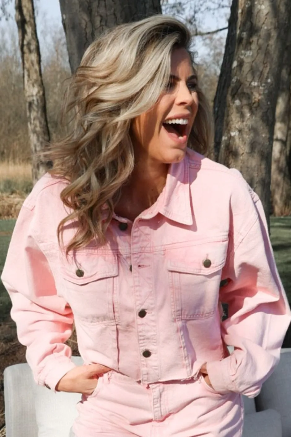 Hot Jacket Willow | Bittersweet pink | Harper & Yve DAMES Co-ords|Jacks & Jassen