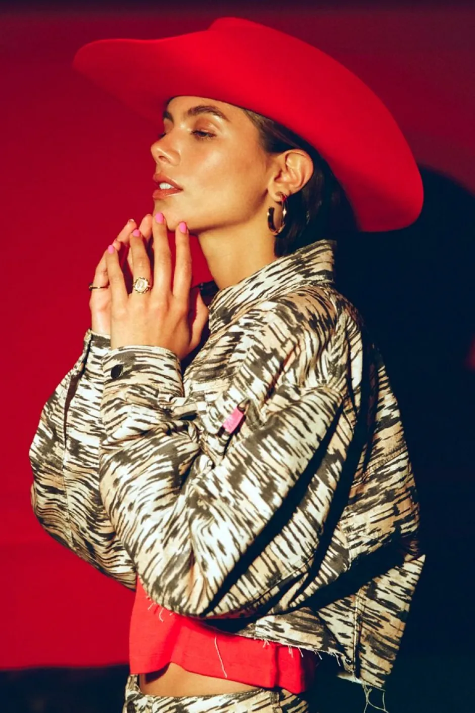 Jacket Willow | Trashy tiger yellow | Harper & Yve DAMES Jacks & Jassen