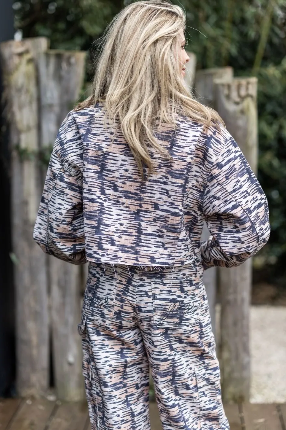 Jacket Willow | Trashy tiger yellow | Harper & Yve DAMES Jacks & Jassen