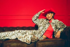 Jacket Willow | Trashy tiger yellow | Harper & Yve DAMES Jacks & Jassen