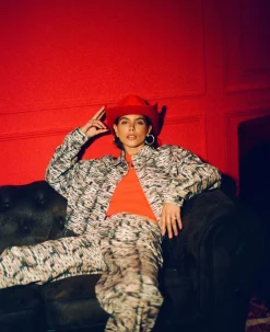 Jacket Willow | Trashy tiger yellow | Harper & Yve DAMES Jacks & Jassen