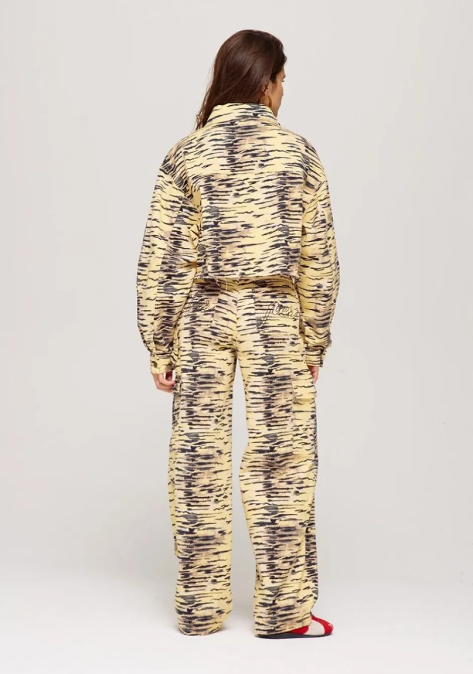 Jacket Willow | Trashy tiger yellow | Harper & Yve DAMES Jacks & Jassen