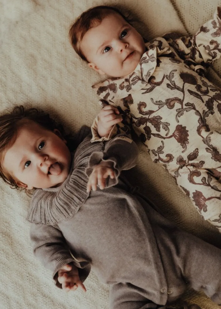 Clearance Jersey boxpakje Linny | Creme all over print | Boxpakjes