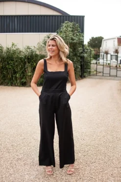 Hot Jumpsuit Lolian | Black | DAMES Jumpsuits