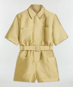 Clearance Jumpsuit Maxime | Dull gold | DAMES Jumpsuits