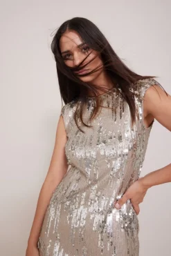 Hot Jurk Demi Tulsi | Silver | DAMES Jurken