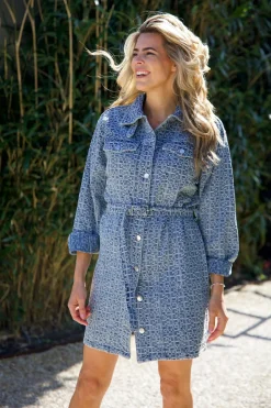 Jurk Nila | Iceblue | DAMES Jurken