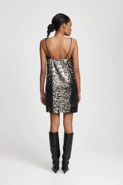 New Jurk Quinn | Silver sequins | Gestuz DAMES Jurken