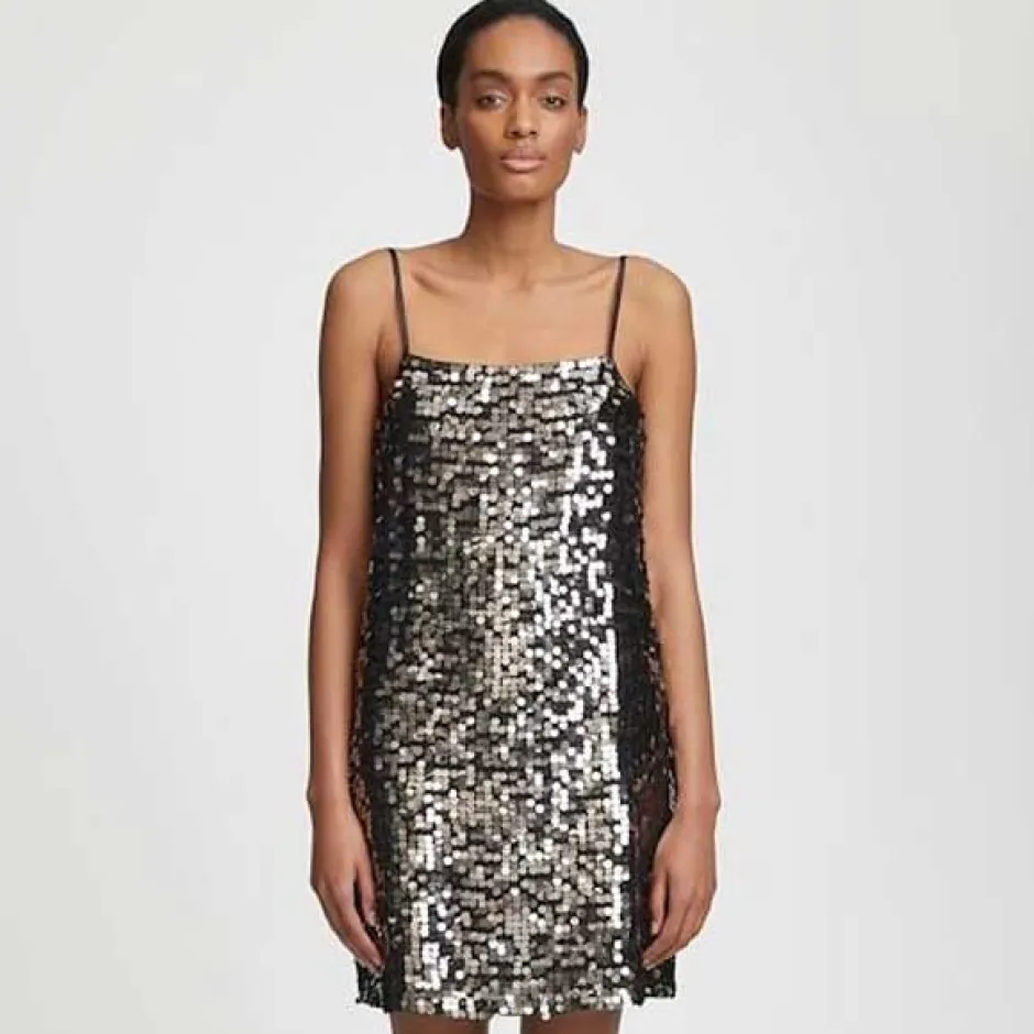 New Jurk Quinn | Silver sequins | Gestuz DAMES Jurken