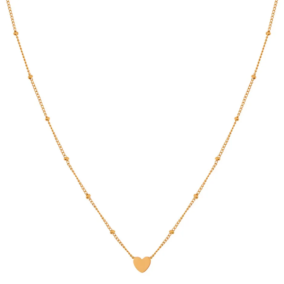 New Ketting full of love | Silver/gold kids DAMES Sieraden